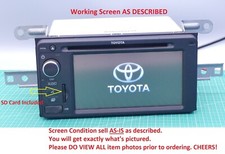 Toyota Kluger Corolla Prado Unidade Principal Tela Sensível Ao Toque OEM Genuíno PZQ60-00525 comprar usado  Enviando para Brazil