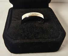Cartier engraved ring for sale  Chicago