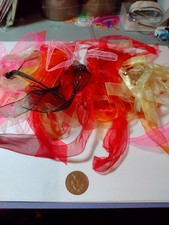 Ribbon bundle organza for sale  CALDICOT