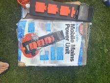 Mobile mains power for sale  BOLTON