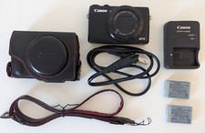 Câmera Digital Canon PowerShot G7 X 20.3 MP 4.2X Zoom com Estojo de Couro Edição JP, usado comprar usado  Enviando para Brazil