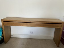 Ikea oak malm for sale  GRAVESEND