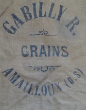 Sac toile jute d'occasion  Pornic