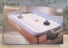 Bookstone Light Up Tabletop Air Hockey Orig NUNCA USADO 20”x12.4”x3.9”, usado comprar usado Bookstone Light Up Tabletop Air Hockey Orig NUNCA USADO 20”x12.4”x3.9”, usado comprar usado  Enviando para Brazil