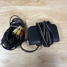 Usado, Fonte de alimentação CA original do fabricante Nintendo 64 N64 tijolo NUS-002 AC + cabo AV fabricante de equipamento original comprar usado  Enviando para Brazil