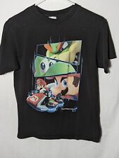 Camisa Nintendo Youth Medium M Super Mario Kart preta Youth Graphic  comprar usado  Enviando para Brazil