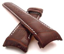 Brown crocodile curved for sale  LEEDS