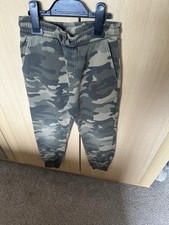 Boys camo joggers for sale  SKEGNESS