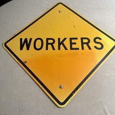 Workers sign street for sale  Wichita Falls