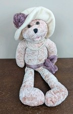Urso Musical Chantilly Lane 22" Bicho de Pelúcia "Rosa" - com Etiquetas Funciona! comprar usado  Enviando para Brazil
