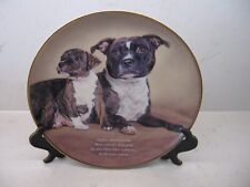 STAFFORDSHIRE BULL TERRIER PRATO DE CACHORRO - PEQUENOS TESOUROS - DANBURY ESTADO PERFEITO comprar usado  Enviando para Brazil