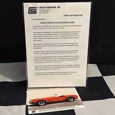 Shelby american inc for sale  CHELTENHAM