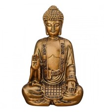 Gold seated buddha d'occasion  Expédié en Belgium