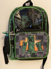 Conjunto de Mochila Minecraft com Lancheira, Garrafa de Bebida, Fones de Ouvido e Chaveiro Novo comprar usado  Enviando para Brazil