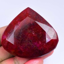 555,0 Ct Rubis Rouge Sang Naturel Énorme Certifié Pierre Précieuse Loose, usado comprar usado  Enviando para Brazil