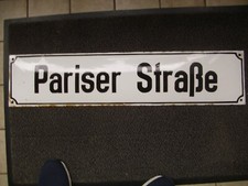 Emailschild altes straßenschi gebraucht kaufen  Kaiserslautern