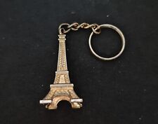 Vintage AUTÊNTICO Tom De Ouro França Torre Eiffel De Metal Chaveiro Souvenir Bag comprar usado  Enviando para Brazil