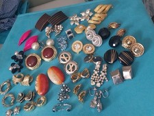 Pair clip earrings for sale  WALSALL