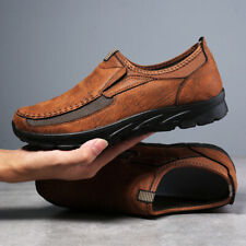 Mens leather slip for sale  BARNET