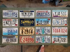 License plate mixed for sale  Minneapolis