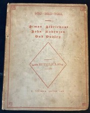 Treatises on Iron Manufacturing 1854   -  1612/13/65 METALLICA Patents & Alchemy segunda mano  Embacar hacia Mexico