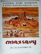 Affiche originale max d'occasion  Chartres