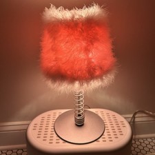 Abajur de mesa vintage Y2K rosa difuso mexer - decoração de quarto feminino base prata clara comprar usado Abajur de mesa vintage Y2K rosa difuso mexer - decoração de quarto feminino base prata clara comprar usado  Enviando para Brazil