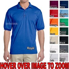 Gildan Mens Polo Camisa DryBlend Umidade Wicking Big XL 2XL-5XL comprar usado  Enviando para Brazil