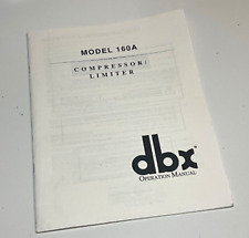 Dbx model 160a for sale  Red Oak