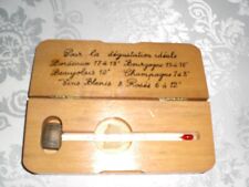 Weinthermometer holzbox 17cmx gebraucht kaufen  Bruchsal