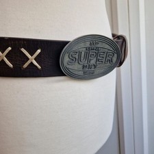 Superdry brown stitched for sale  CAMBRIDGE