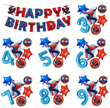 Spiderman balloons birthday for sale  GLASGOW