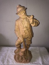 Holzfigur jäger detailliert gebraucht kaufen  Beilngries