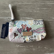 Bolsa de maquiagem nova com etiquetas Disney Parks Dooney & Bourke esboço estojo cosmético comprar usado  Enviando para Brazil