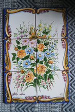 Lote 1 de 6 quadros de azulejos Artimatos Portugal assinados comprar usado  Enviando para Brazil