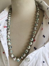 Collier perles émaillées d'occasion  Auch