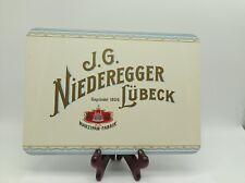 Niederegger lübeck blechdose gebraucht kaufen  Sottrum