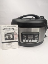 Usado, Panela de pressão elétrica oval Cook’s Essentials 5,25 qt. Modelo 99725 testado comprar usado  Enviando para Brazil