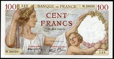 Sully 100 francs d'occasion  Saint-Vivien-de-Médoc