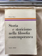 Libri storia storicismo usato  Italia