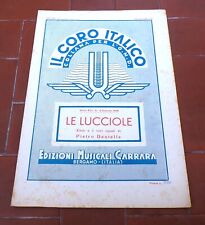 Spartito lucciole pietro usato  Settimo Torinese