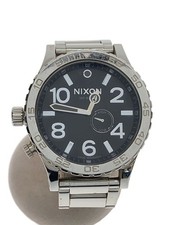 Relógio analógico de quartzo NIXON THE51-30 aço inoxidável preto excelente Japão comprar usado Relógio analógico de quartzo NIXON THE51-30 aço inoxidável preto excelente Japão comprar usado  Enviando para Brazil