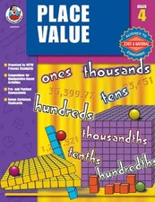 Place Value, Grade 4 - MathQueue - Good - See condition notes comprar usado  Enviando para Brazil