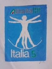 Disegno stemma alitalia usato  Villa Santo Stefano