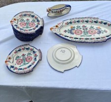 Ensemble assiettes plat d'occasion  La Ferté-Frênel