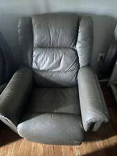 Leather recliner chair for sale  Troy