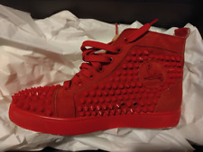 Christian Louboutin Lou Spike High Top Sneakers czerwone 38 na sprzedaż  PL