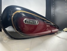 Usado, 1986 - 1999 Yamaha Virago XV1100 tanque de combustível tanque de gasolina vermelho e preto fabricante de equipamento original comprar usado  Enviando para Brazil