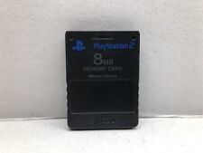 Usado, Cartão de memória oficial OEM Sony PlayStation 2 PS2 8MB SCPH-10020 preto testado comprar usado  Enviando para Brazil