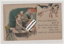 Geburt klapperstorch spruch gebraucht kaufen  Seegebiet Mansfelder Land